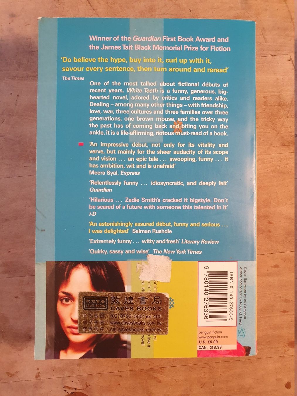 Bücher: White Teeth - zadie Smith - Penguin – Gebraucht aus Zürich von loosebone 2