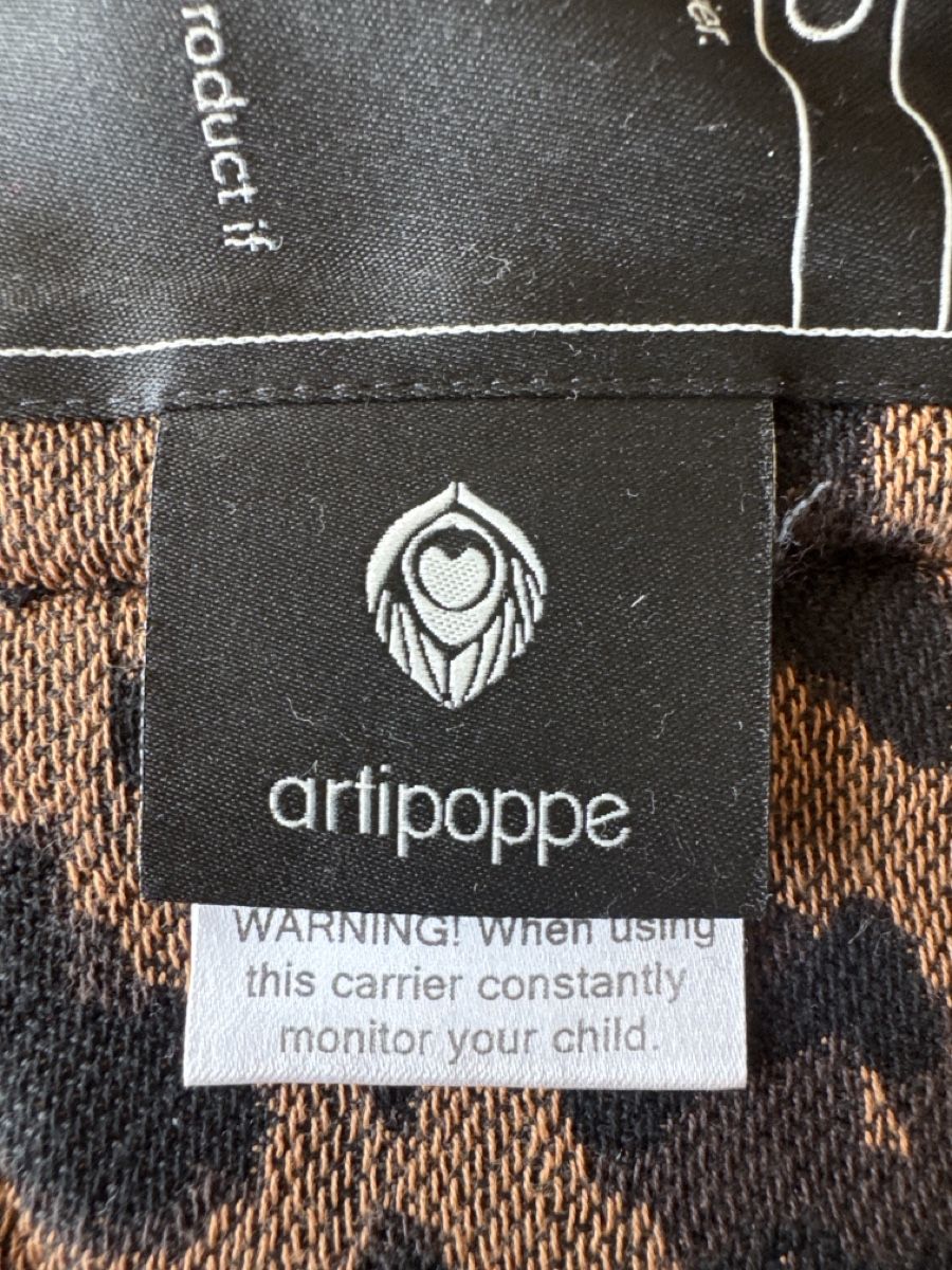 Artipoppe Marsupi portabebè: Artipoppe Babytrage leo mit Facing Out-Einlage – Usato da Steinach venduto da pat_y6mv 3