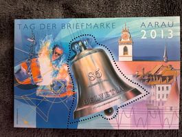 MARKEN KLEINBOGEN 2013 TAG DER BRIEFMARKE AARAU, POSTFRISCH