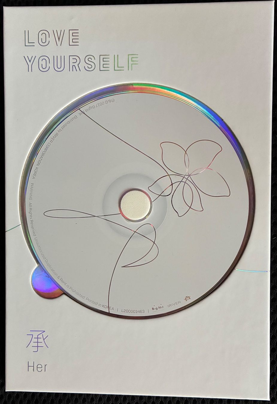 Album: Kpop BTS Love Yourself (Her) – Nuovo (secondo la descrizione) da Versoix venduto da ang_tq2z 3