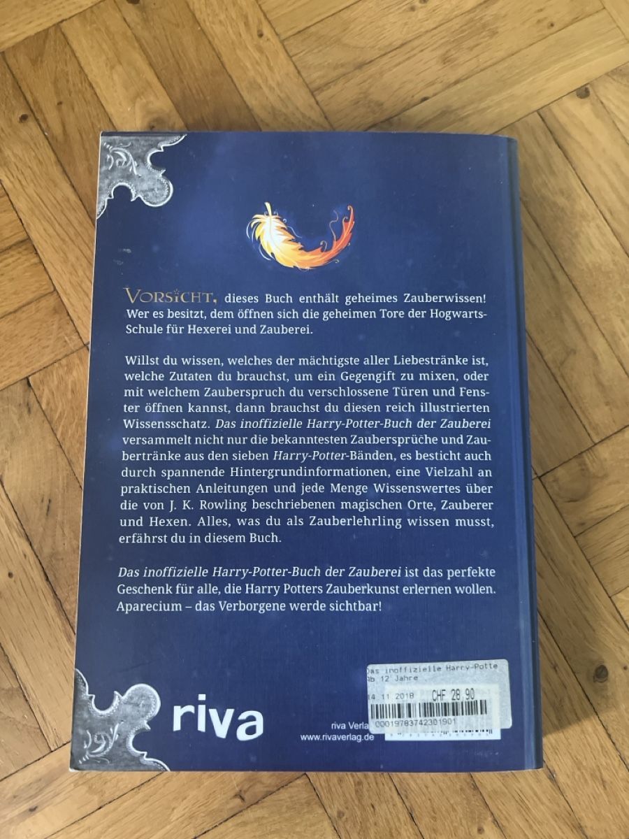 Libri: Buch: Harry Potter Buch der Zauberei – Usato da Oberengstringen venduto da Kadarp 1