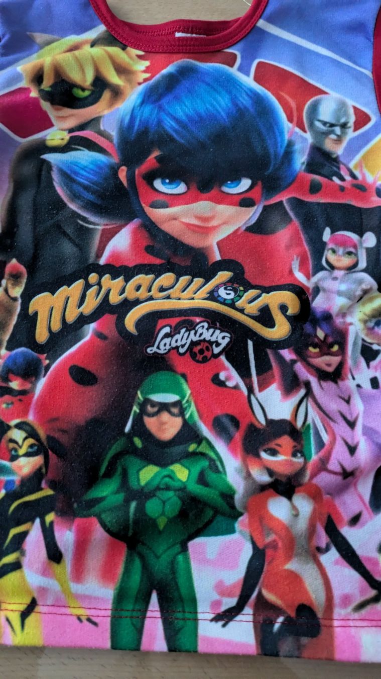 Pullover & Sweatshirts: Miraculous- Ladybug - Langarm Shirt - 104 – Gebraucht aus Staufen von Fleby84 1