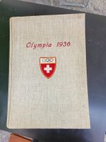 Grosser massiver Band / Olympia 1936 mit original Abzeichen 