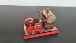 🔥Dampfmaschine / 2 Zylinder / Eigenbau / Kupfer / JG 1995🔥