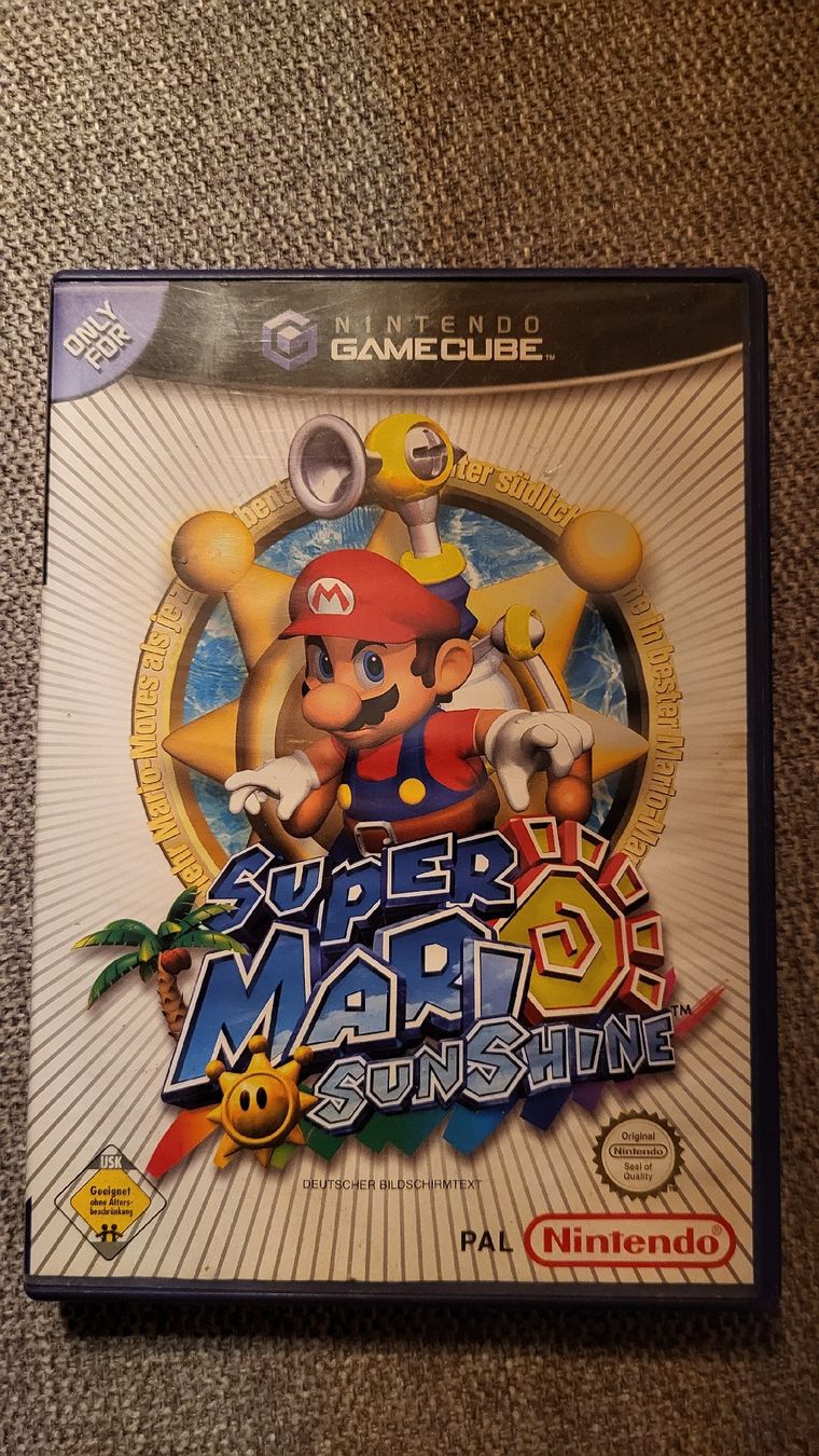 Nintendo Spiele: Super Mario Sunshine / Gamecube Spiel Kompl. – Gebraucht aus Biel/Bienne von Retrohr