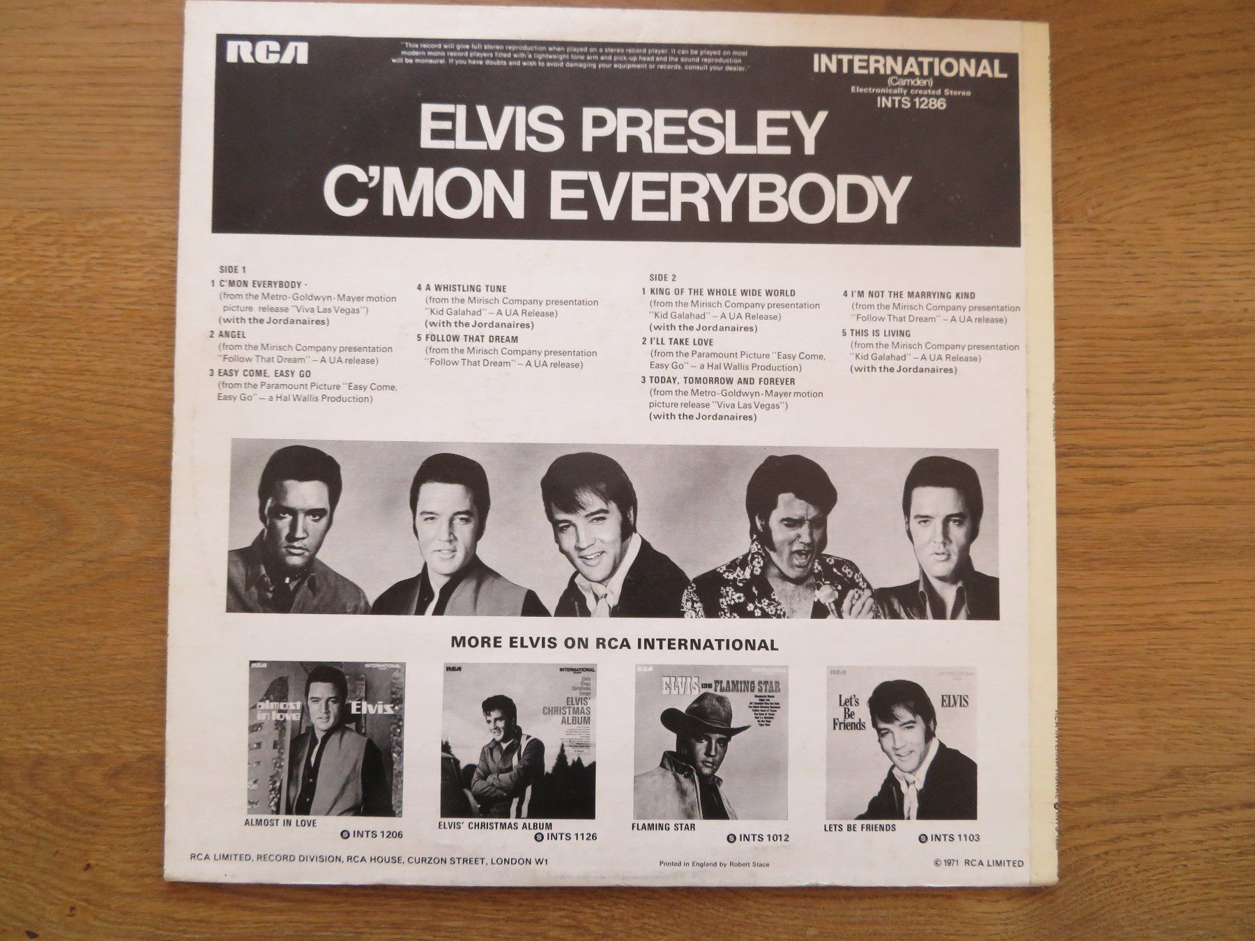 Dischi in vinile: ELVIS PRESLEY C MON EVERYBODY – Nuovo (secondo la descrizione) da Zürich venduto da max_cp5f 1