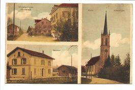 Scherzingen - Kirche  (TG) Münsterlingen - Bahnhof - Bat. 84