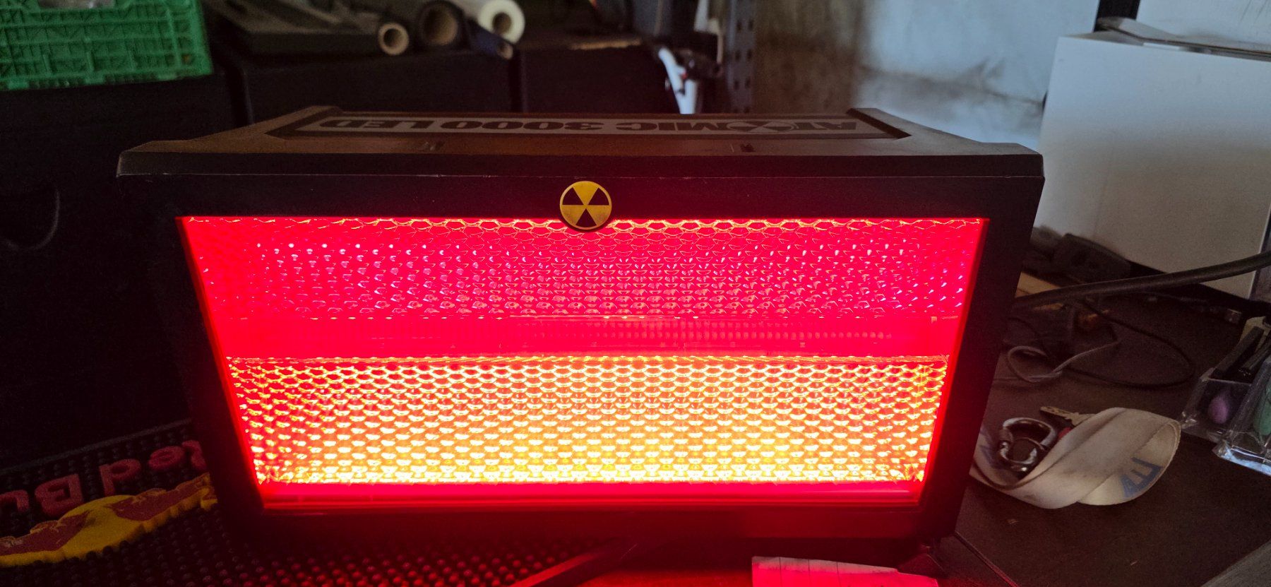 Martin Lampes: 2x Martin Atomic 3000 LED Strobe inkl. Flightcase – D'occasion à Steg VS par LM-LaserArt 3