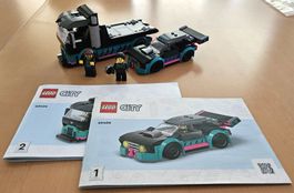 Lego City 60406 - Rennwagen mit Transporter (2024)
