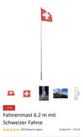 Fahnenmast mit Schweizer Fahne