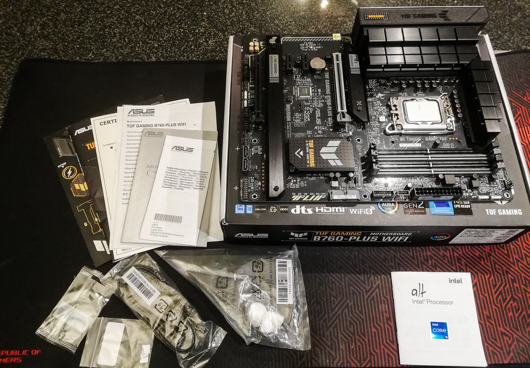Intel PC: Intel i5 13600K + ASUS B760-Plus WiFi D5 - Bundle – Usato da Locarno venduto da fun_qm8g