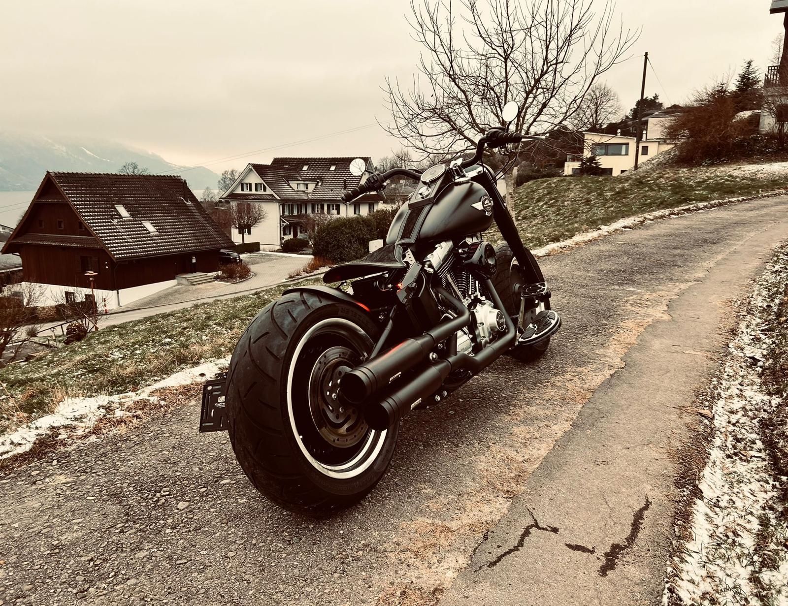 Harley-Davidson Chopper: Harley Davidson FLSTFB 103 – Usato da Unteriberg venduto da fabiankalin 6