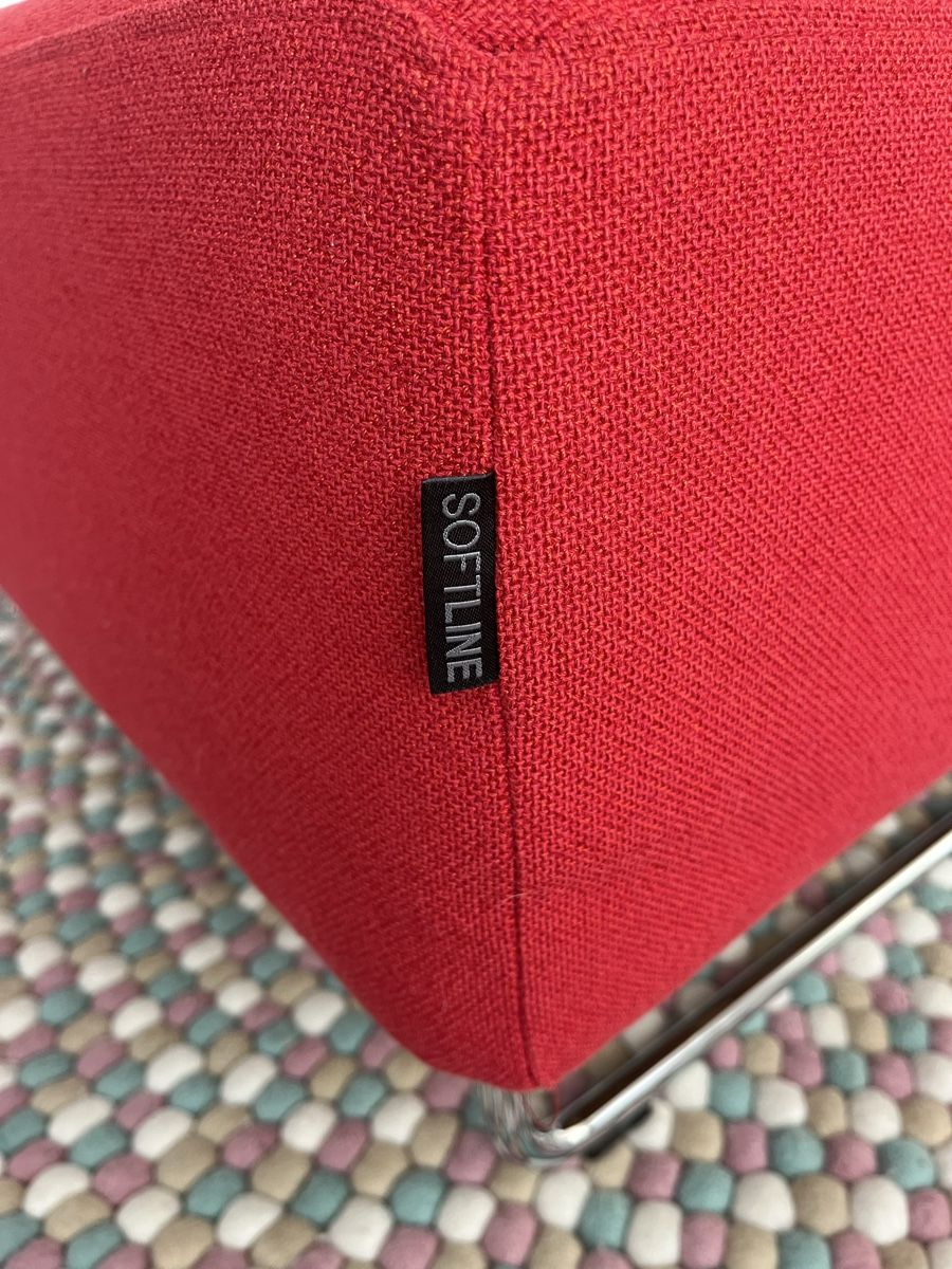 Softline Tabourets: Fuss Hocker Rot Softline guter Zustand – D'occasion à Pfäffikon ZH par Sibl23 3