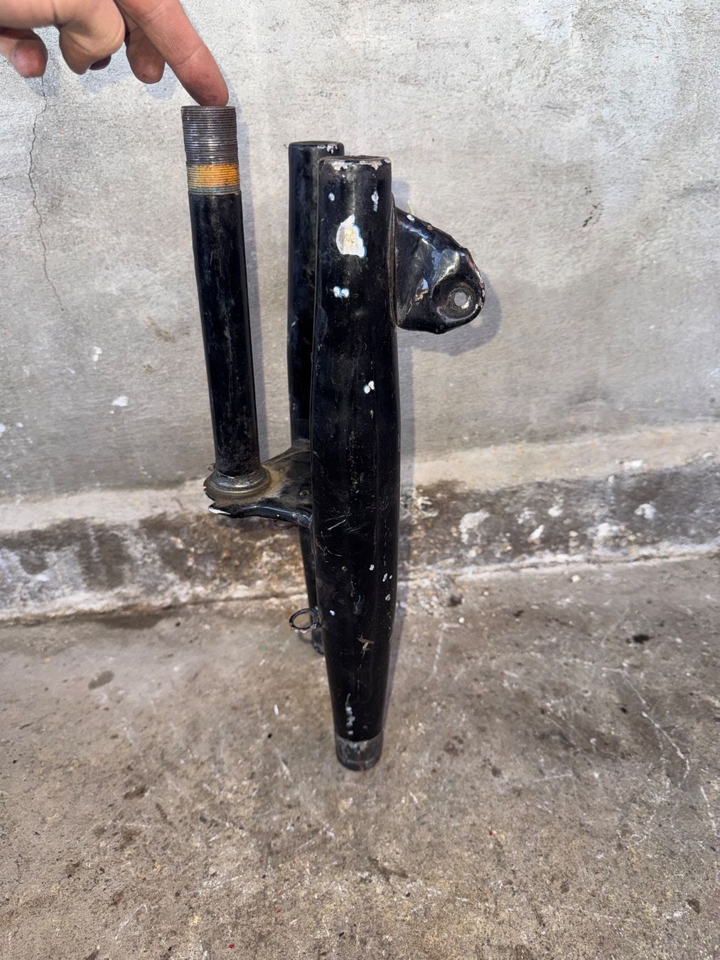Sachs Parti ricambio per ciclomotori: Sachs 503 Mofa Gabel – Difettoso da Fahrni b. Thun venduto da berger_tuning34 1