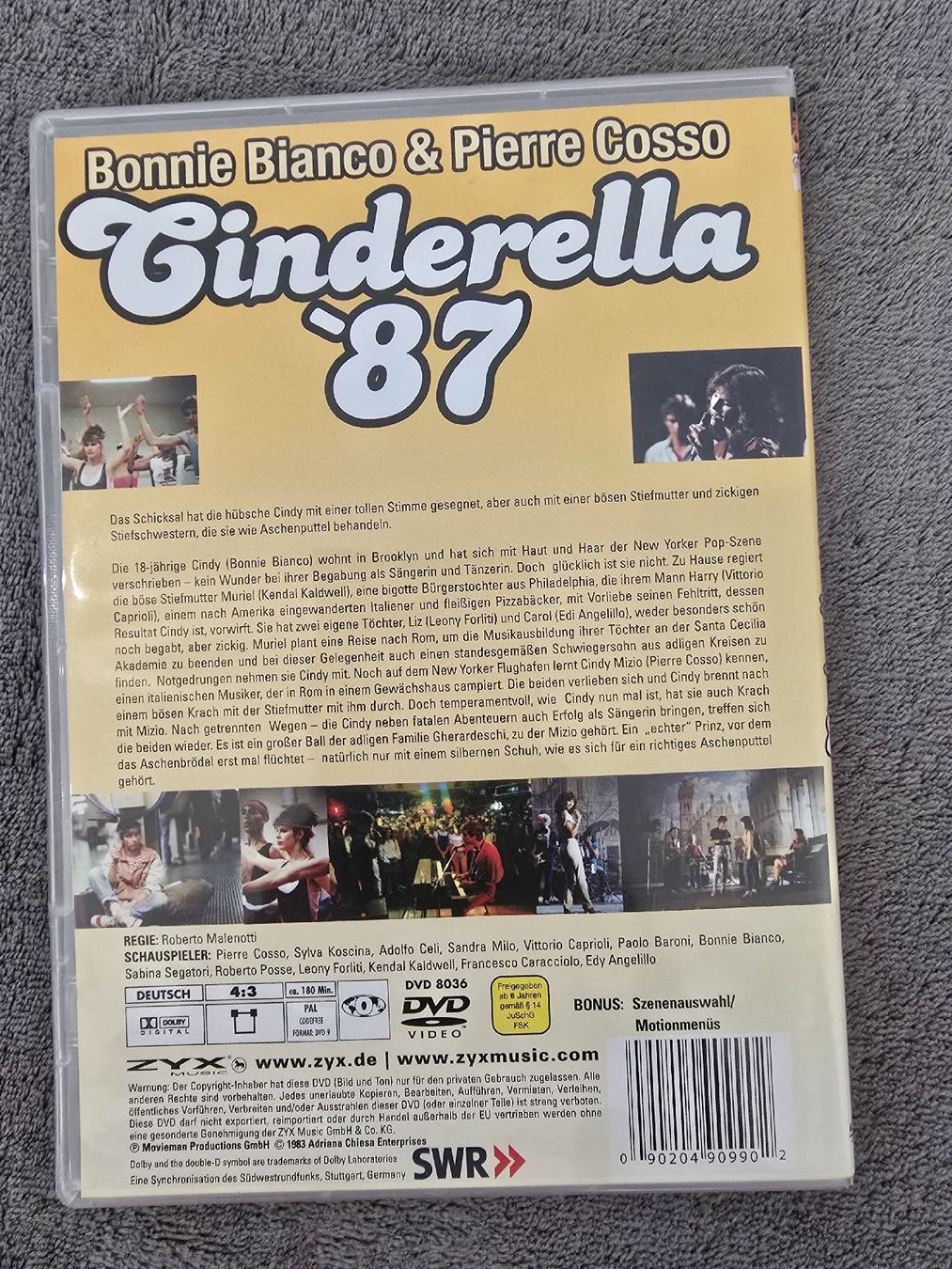 Tutti i DVDs: Cinderella '87 DVD – Usato da Muttenz venduto da kar_rp9p 1