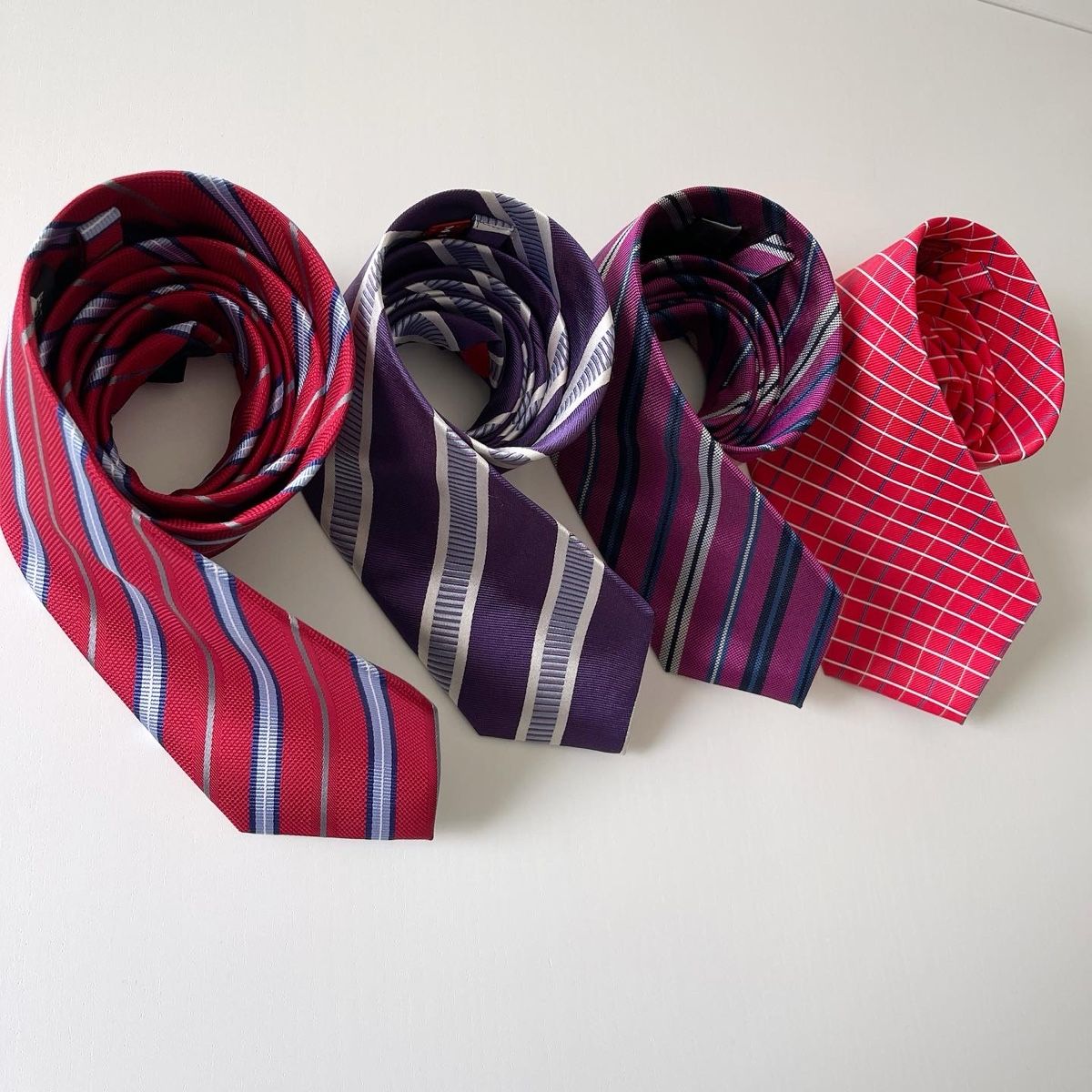Krawatten: SET OF 4 SILK TIES – Neu (gemäss Beschreibung) aus Emmen von Avviivva_Com2023 1