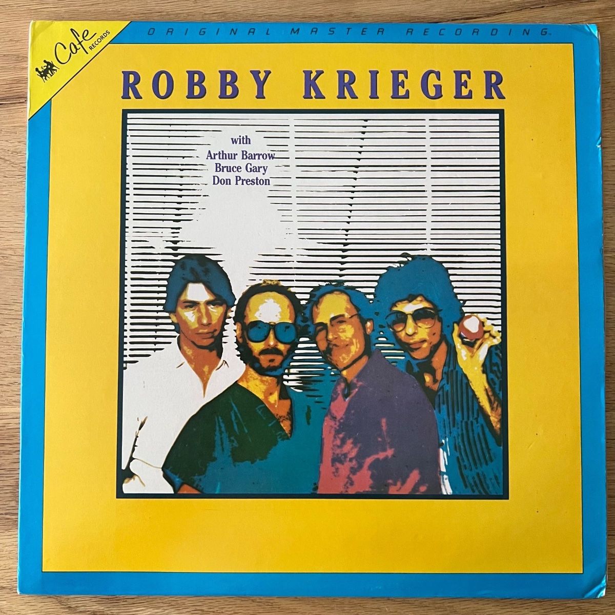 Dischi in vinile: Robby Krieger - Same / US-Press. 1985 - Audiophile MFSL – Usato da Gais venduto da soundcave57