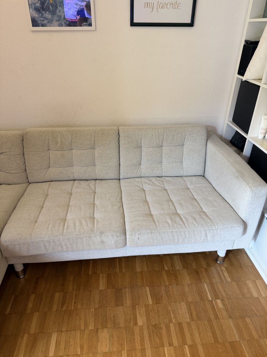 Sofas: Landskrona 3er-Sofa Recamiere beige – Gebraucht aus Zürich von day_6ljw 3