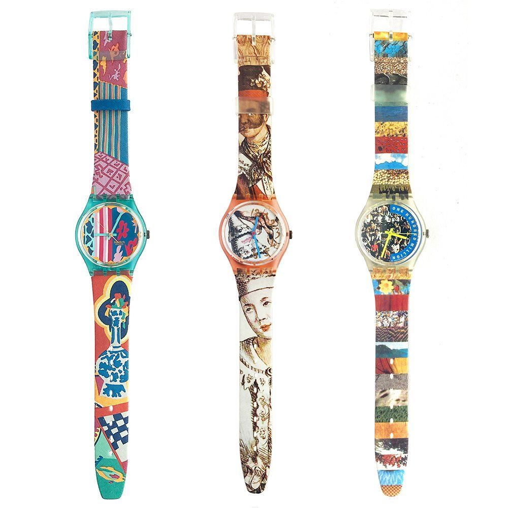Swatch Montres: 3 Swatch ungetragen – Neuf avec emballage d'origine à stallikon par stalliker