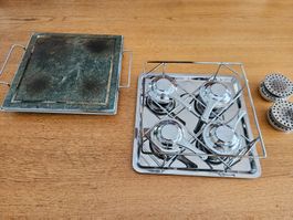 Heisser Stein Set mit Brennern für Geist oder Paste