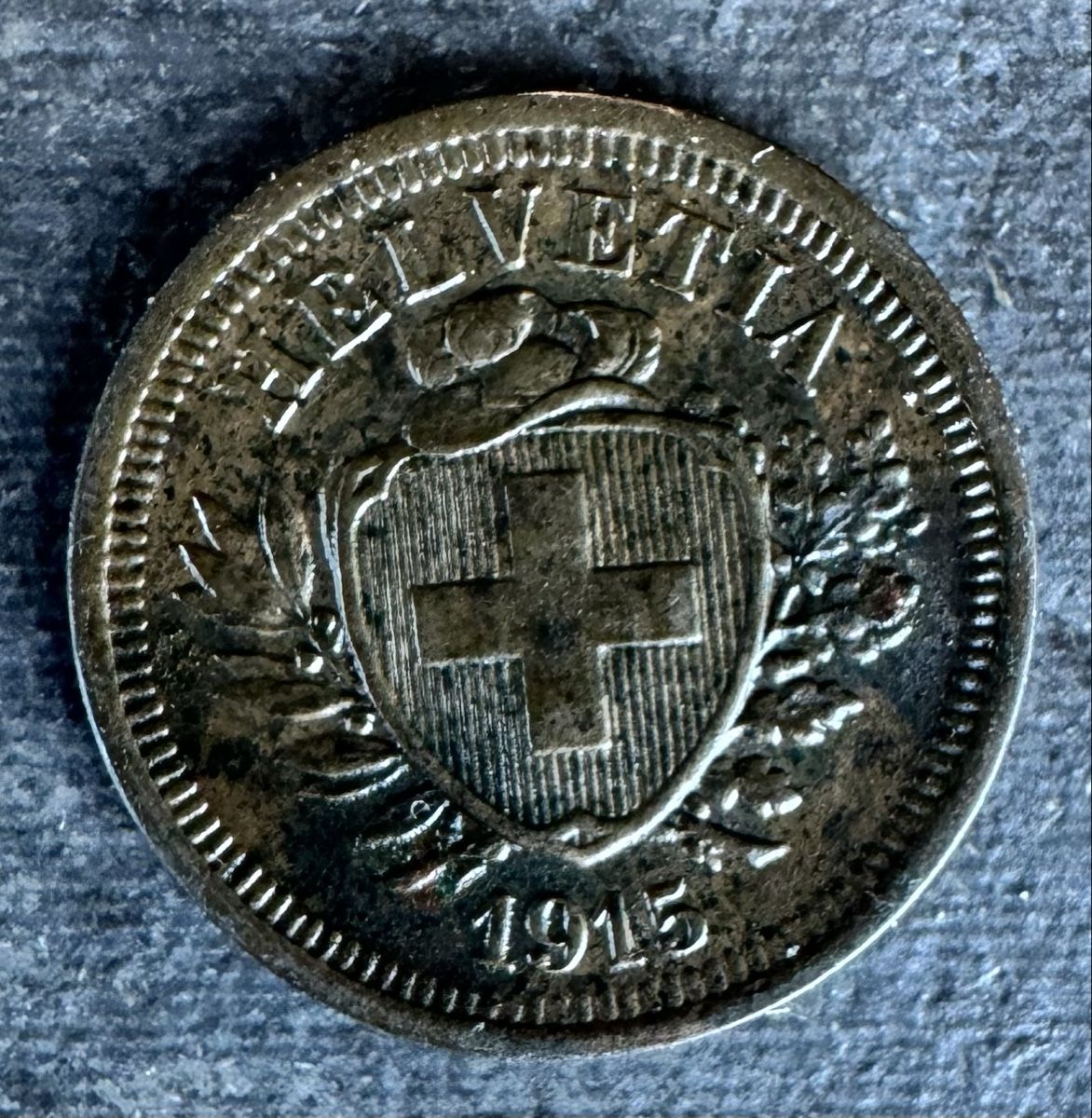 Tutti le monete: 1 Rappen 1915 – Usato da Meilen venduto da coins4sale