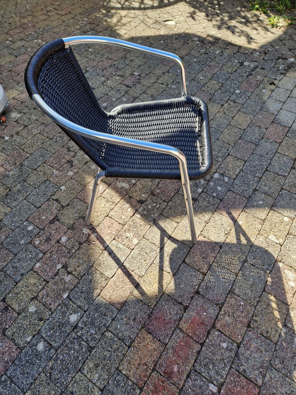 Sedie: 4 Designer Bistro Gartenstühle aus Alu  – Usato da Dietlikon venduto da anbe64 1