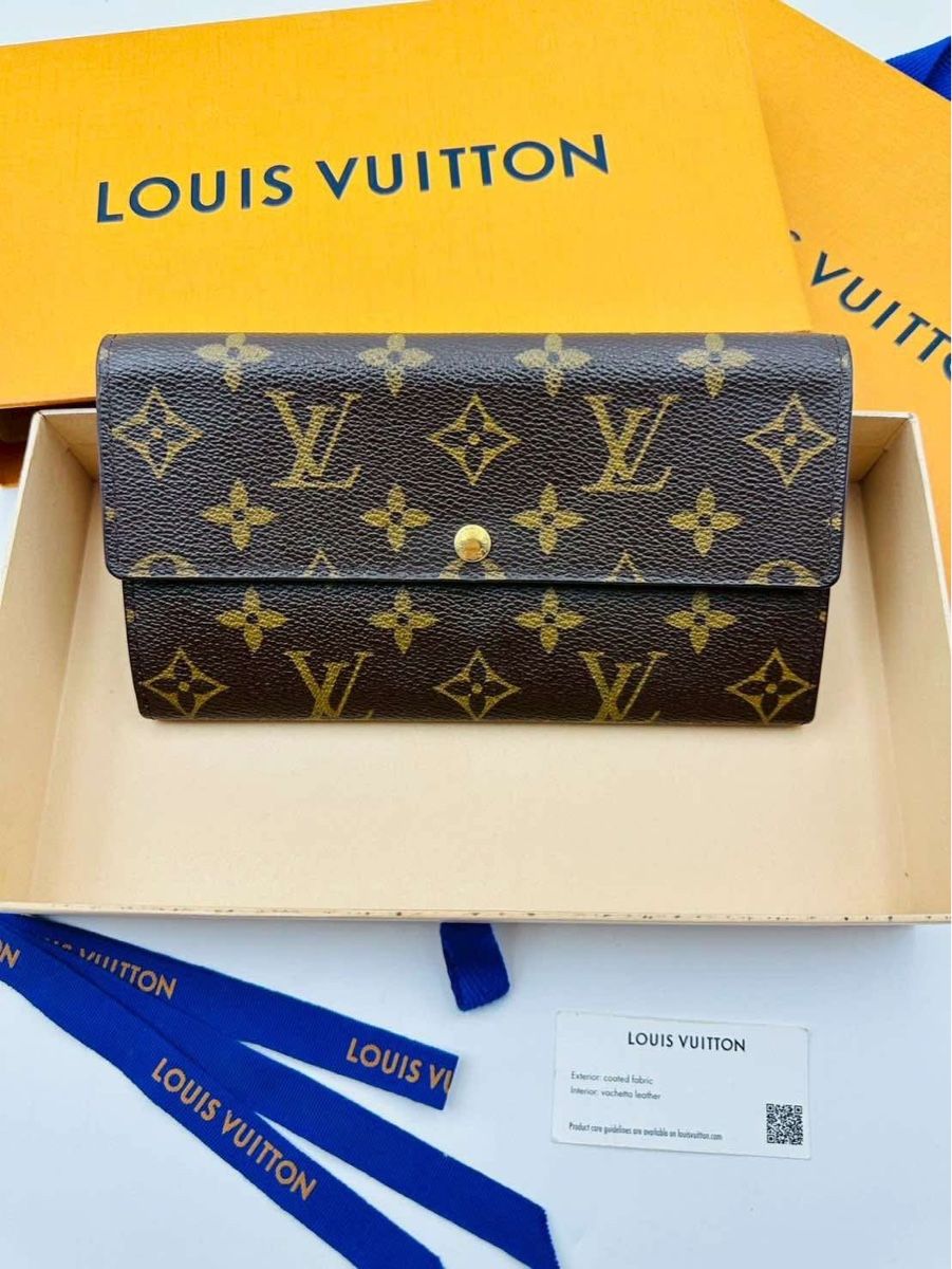 Louis Vuitton Portamonete: Louis Vuitton Sarah Geldbörse Monogram  – Usato da Widnau venduto da Pukpan_99 1