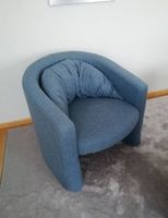 Sessel neu überzogen mit Wollstoff