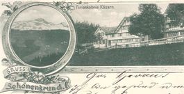 14.8.1901 Gruss aus Schönengrund/2 Bilder/schön gestempelt