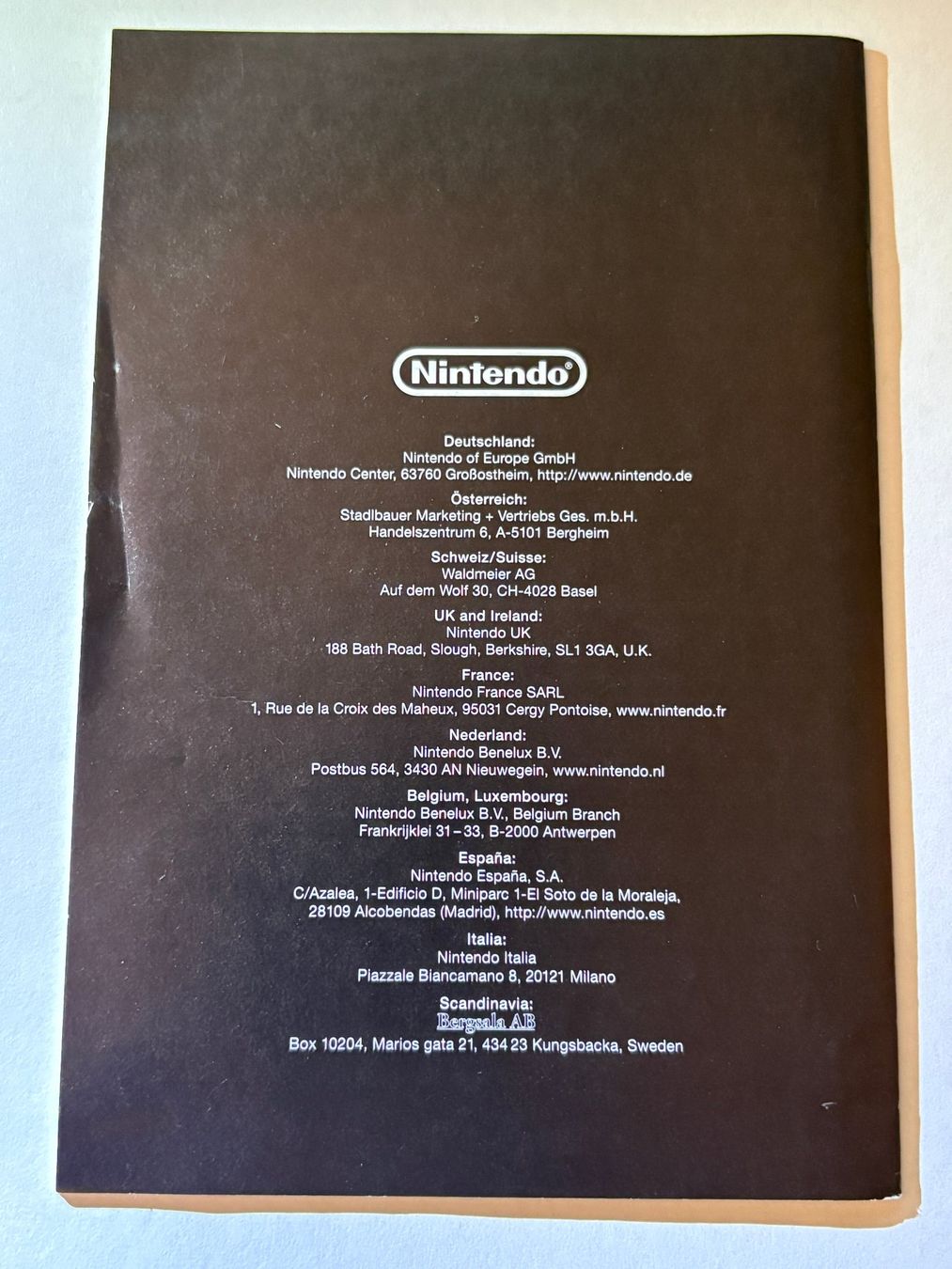 Nintendo Controller: Nintendo GameCube - Controller Bedienungsanleitung - EUR – Usato da Zürich venduto da stechi 3
