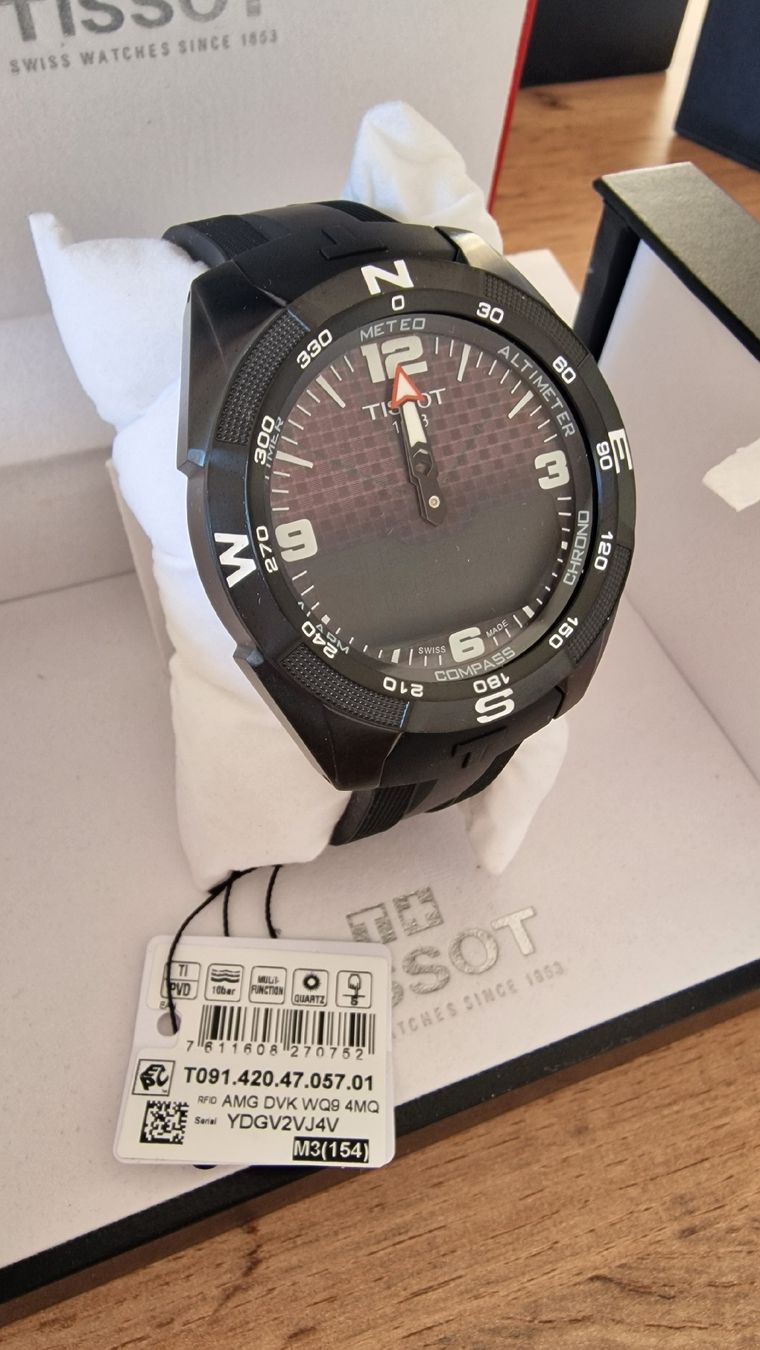 TISSOT T-TOUCH CONNECT SOLAR MODE D'EMPLOI Télécharger le Pdf