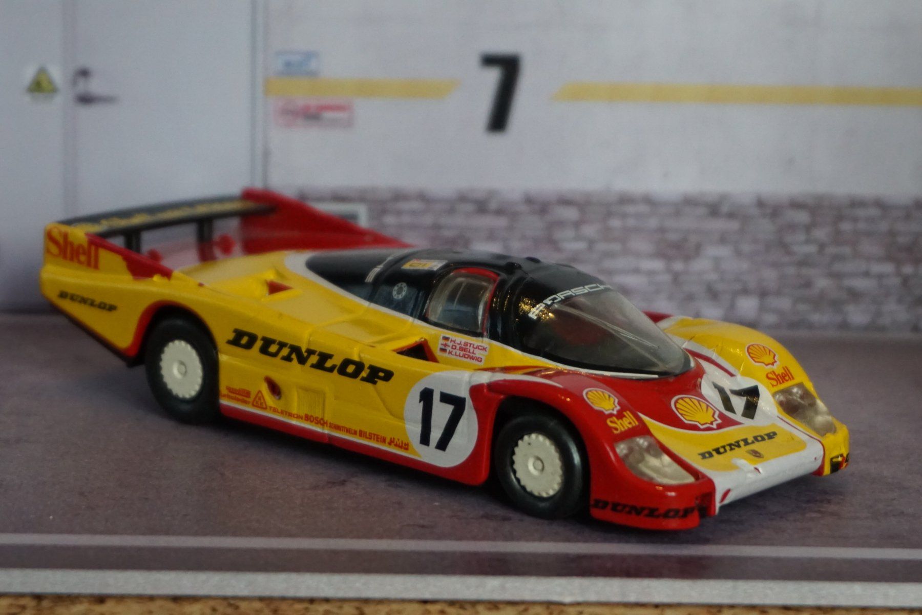 Onyx Modellini d'auto: Onyx Porsche 962 SHELL 1:43 COOL !!!!!!!!!!!!!!! – Usato da Reiden venduto da Doppeldecker69