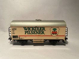 Märklin Kühlwagen WICKÜLER PILSENER weiss, AC Achsen