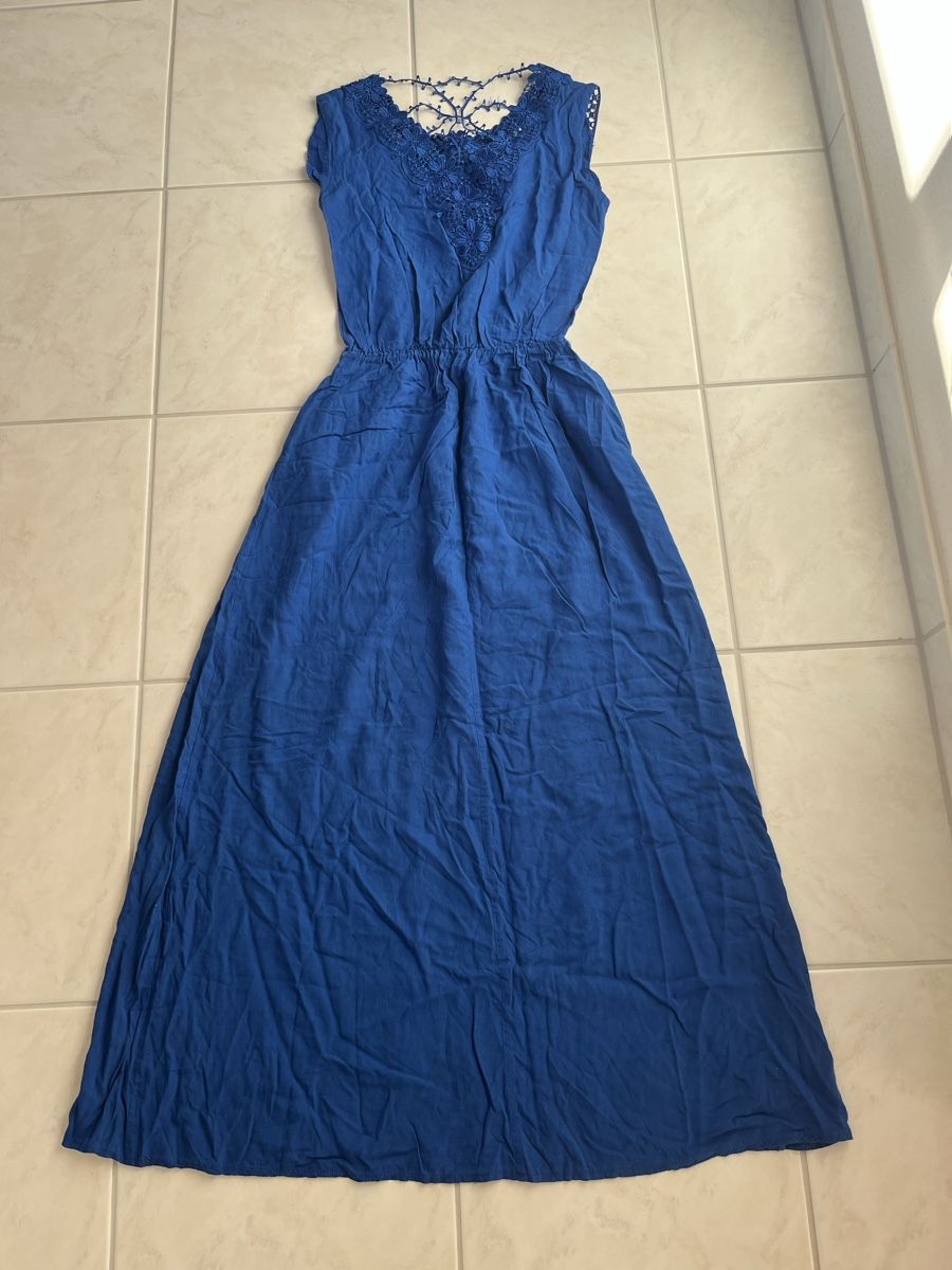 Vestiti: Blaues Damen-Maxikleid, Grösse S – Usato da Bretzwil venduto da Olga_KroXa 3