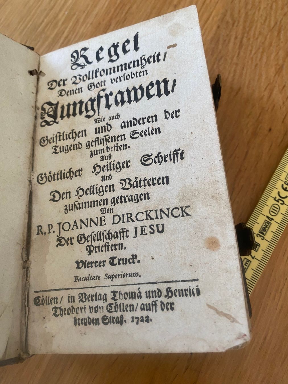 Libri: Antikes Buch: 1722 – Usato da Möhlin venduto da Glunggi 4