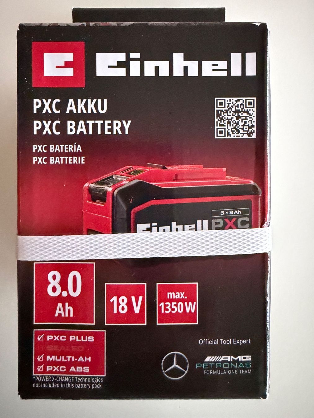 Einhell Accus & piles: Einhell Batterie 18V 5-8Ah Multi-Ah PXC Plus – Neuf avec emballage d'origine à St-Gingolph par GoldenKeys