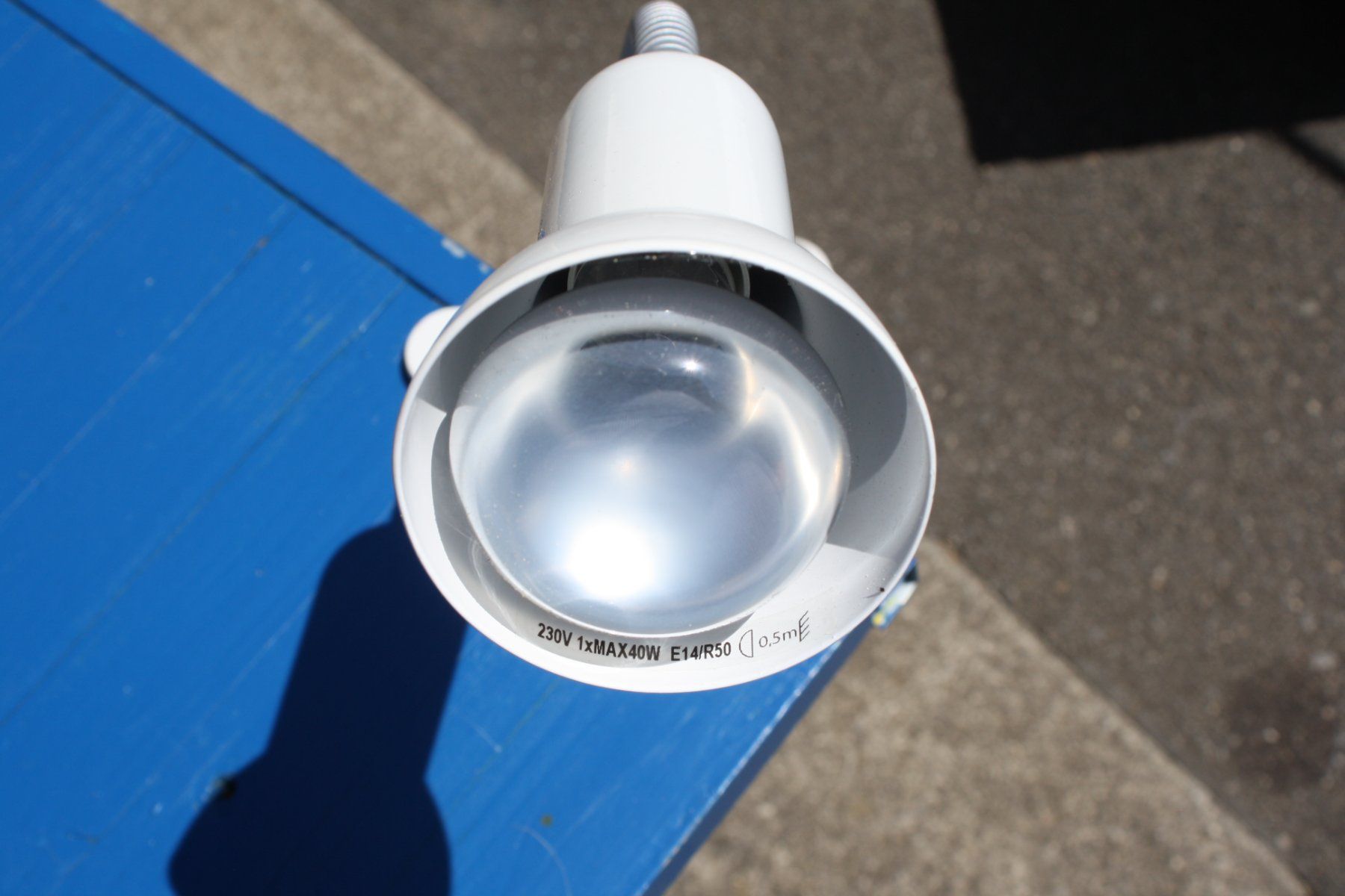 Lampade: VINTAGE KLEMMLAMPE LAMPE MIT FLEXARM – Usato da Wauwil venduto da Pneuedy 4