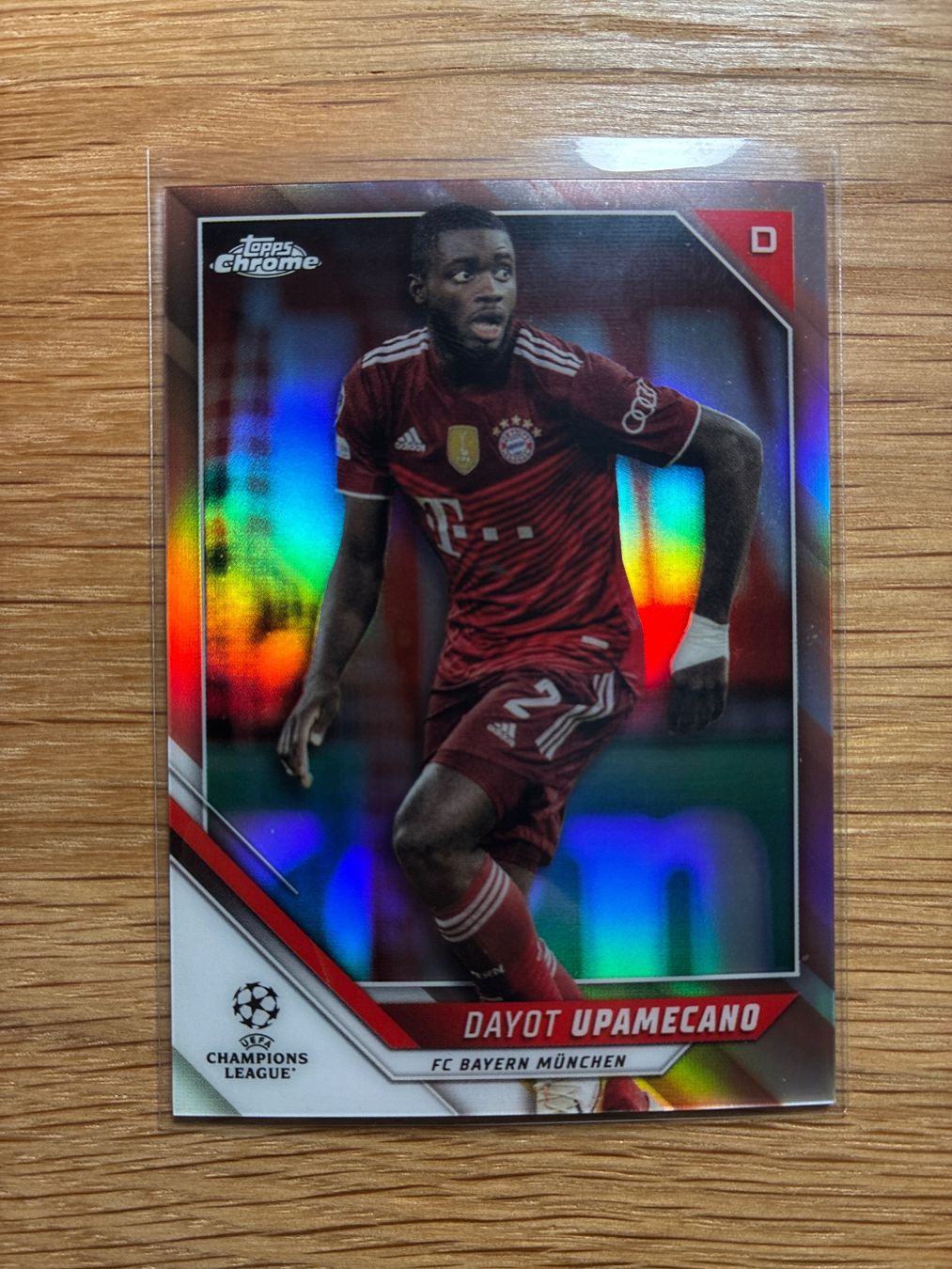 Topps Carte collezionabili: Topps Chrome Dayot Upamecano Bayern /125 – Usato da Wangenried venduto da Garagara