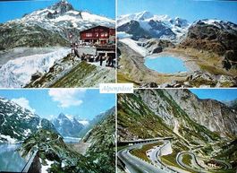 ALPENPÄSSE Furka Susten Grimsel Gotthard