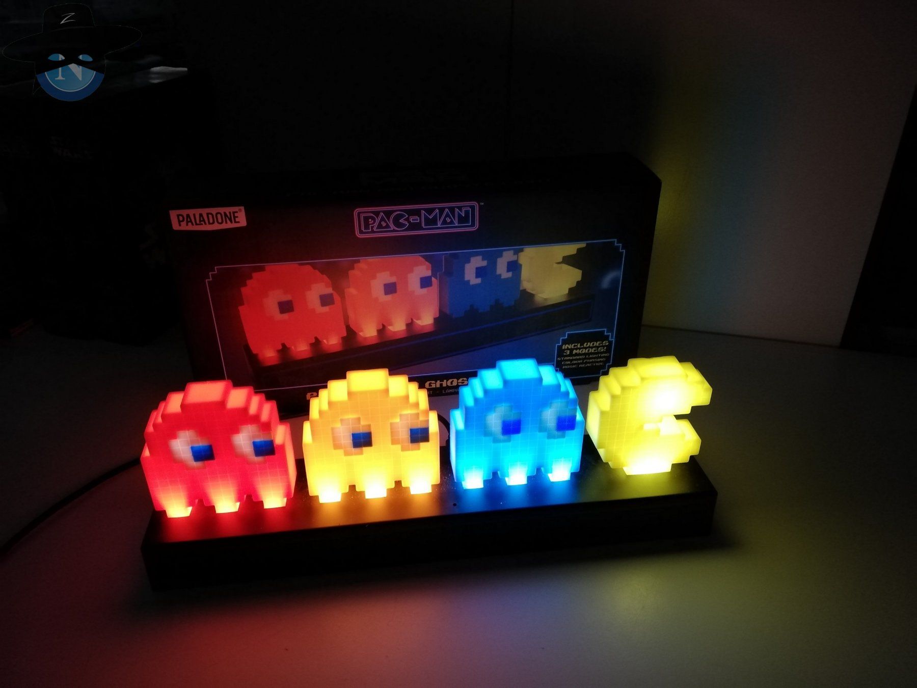 Nintendo Giochi: Pac - Man Tisch-Leuchte  "Pac Man and Ghosts" – Usato da St. Gallen venduto da zorro_dc 3