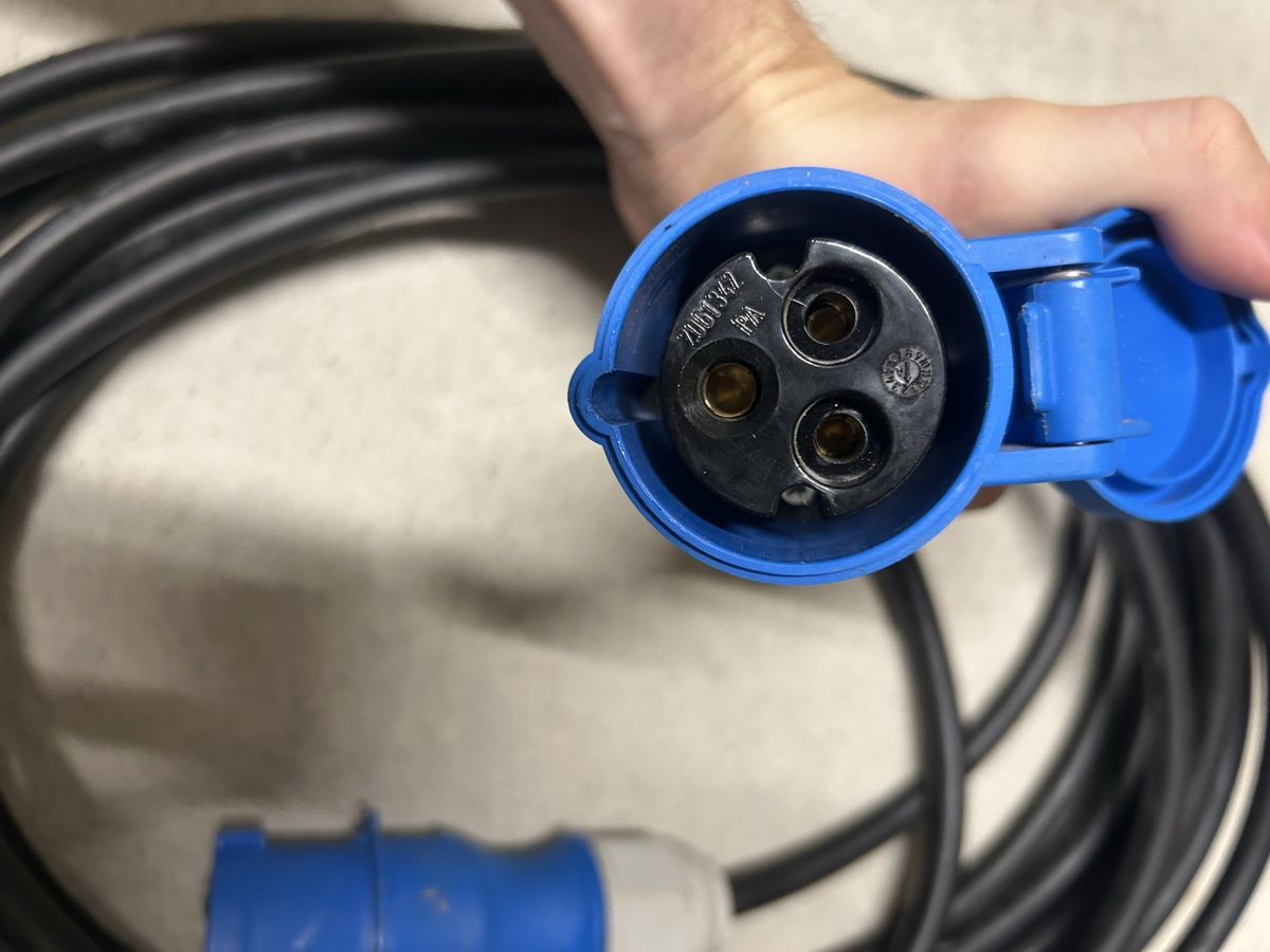 Kabel: 2Stk CEE-Verlängeungskabel 10M – Gebraucht aus Epsach von lar_9krb 2