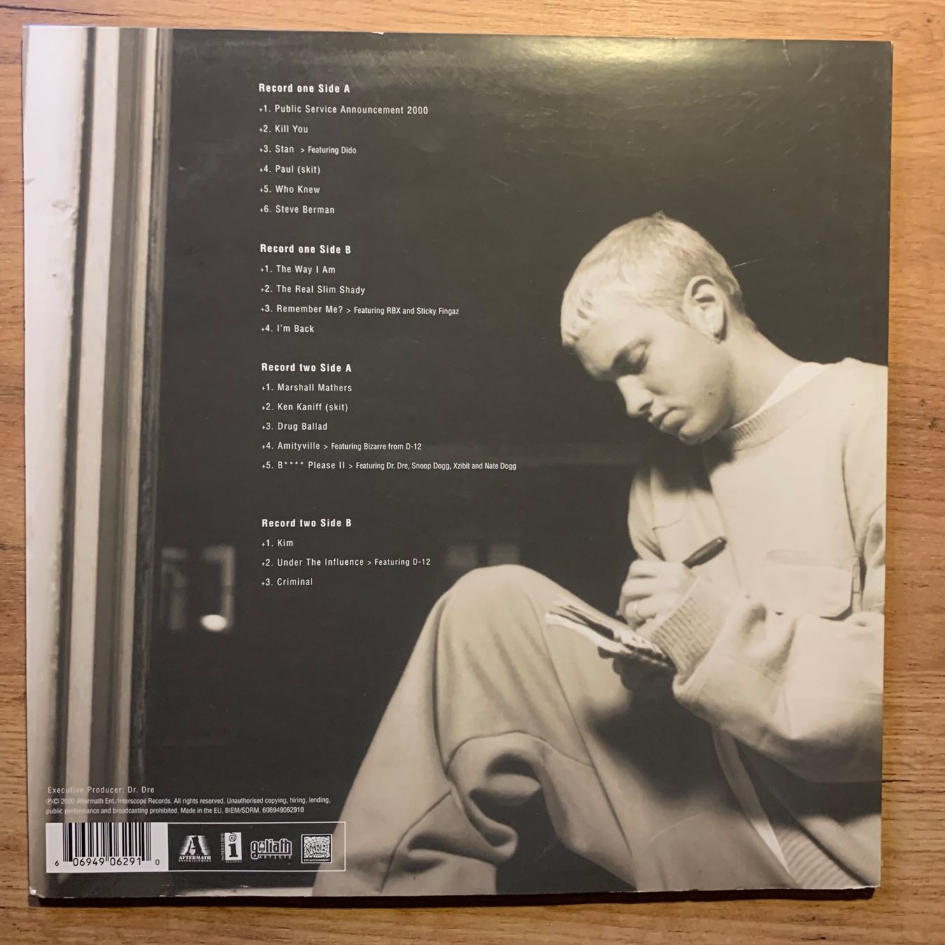 Dischi in vinile: EMINEM - THE MARSHALL MATHERS LP...RE EU 2013...EX/VG++ – Usato da Gals venduto da Diskopatshop 1