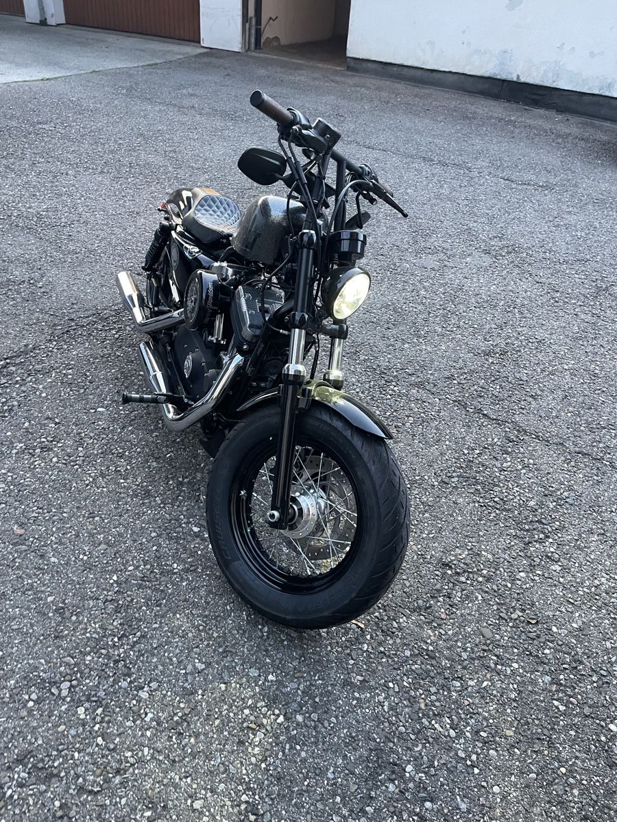 Harley-Davidson Chopper: Harley-Davidson Forty-Eight Umbauten – Gebraucht aus St.Gallen von Nofe 1