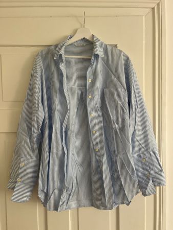 Collectif Mon Amour Hemd Blau/Weiss gestreift Gr. S