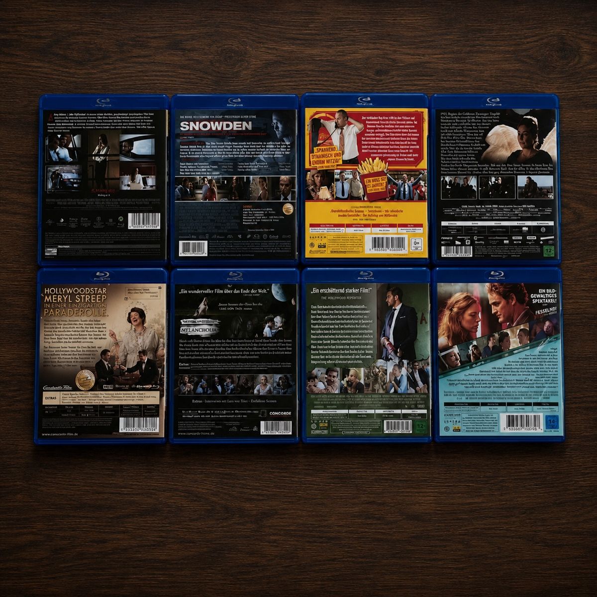 Tutti i DVDs: 8 Blu-rays Drama Thriller Biografie Paket – Nuovo (secondo la descrizione) da St. Gallen venduto da Starlord77 1