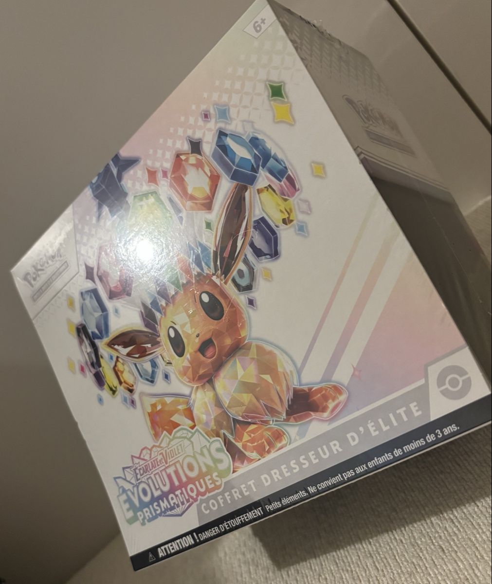 Pokémon Carte collezionabili: Pokémon Écarlate et Violet Évolution Prismatiques FR – Nuovo e nell'imballaggio originale da Grand-Lancy venduto da Mario64 4