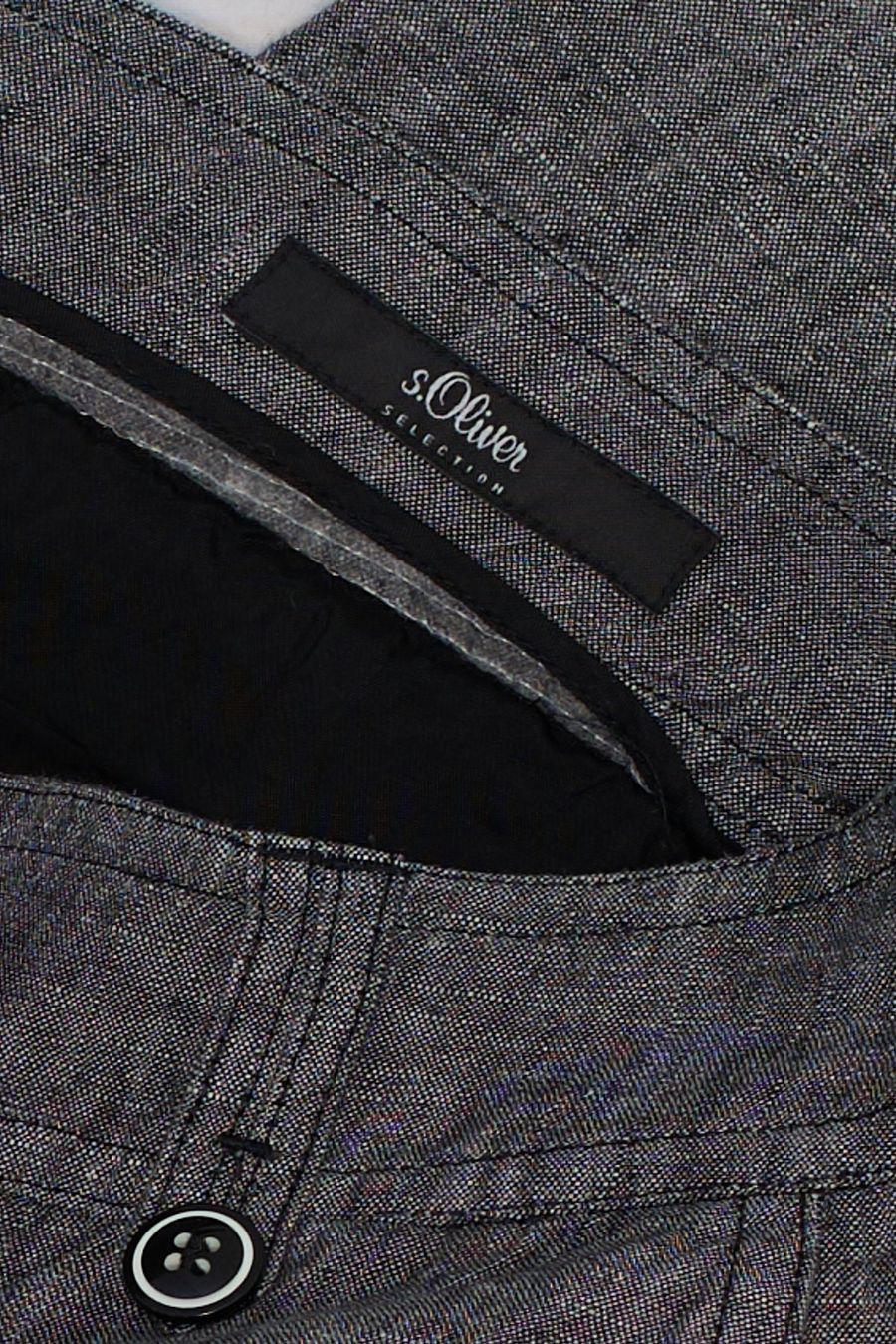 S.Oliver Pantalons: s.Oliver Pantalon Lin Gris Large T. 38 – D'occasion à Fribourg par re-fine 5