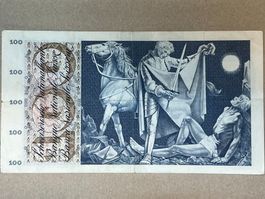 100 Fr. 1963 (5. Emission) – Signatur: GL – Erh. vorz-