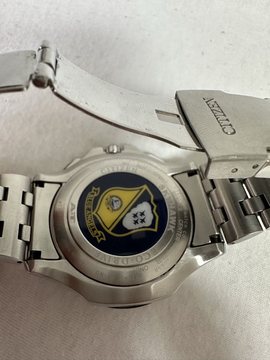 Citizen Orologi: Citizen Eco Drive Chronograph  Skyhawk WR 200 – Usato da Maienfeld venduto da tobeyl2020 1