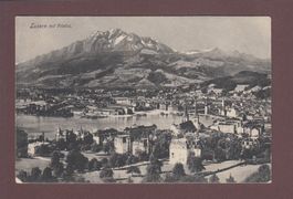 LUZERN - Hofkirche - Pilatus